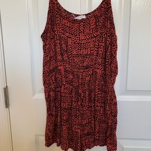 Pink Patterned Romper